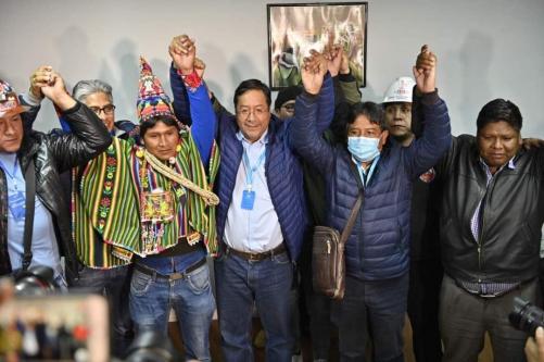 Frente Guasu: “¡Bolivia recupera su democracia!”